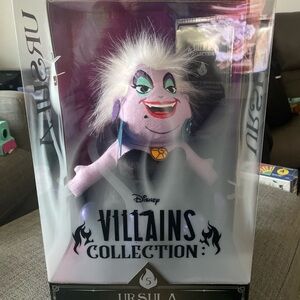 Disney Villains Collection: Ursula, 13-inch Collectible Plush New